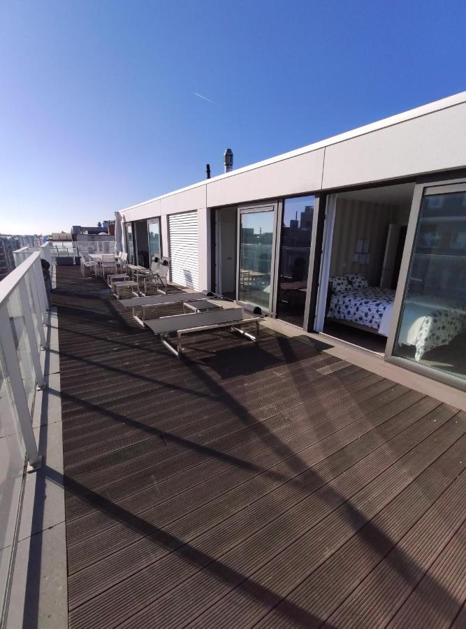 Penthouse met groot terras Oostende Appartement Buitenkant foto